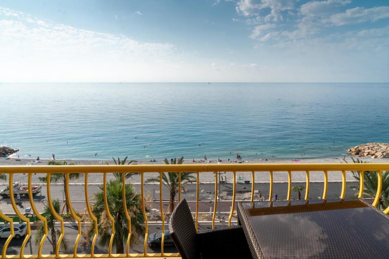 Beachfront Apartment Promenade Des Anglais Nizza Esterno foto