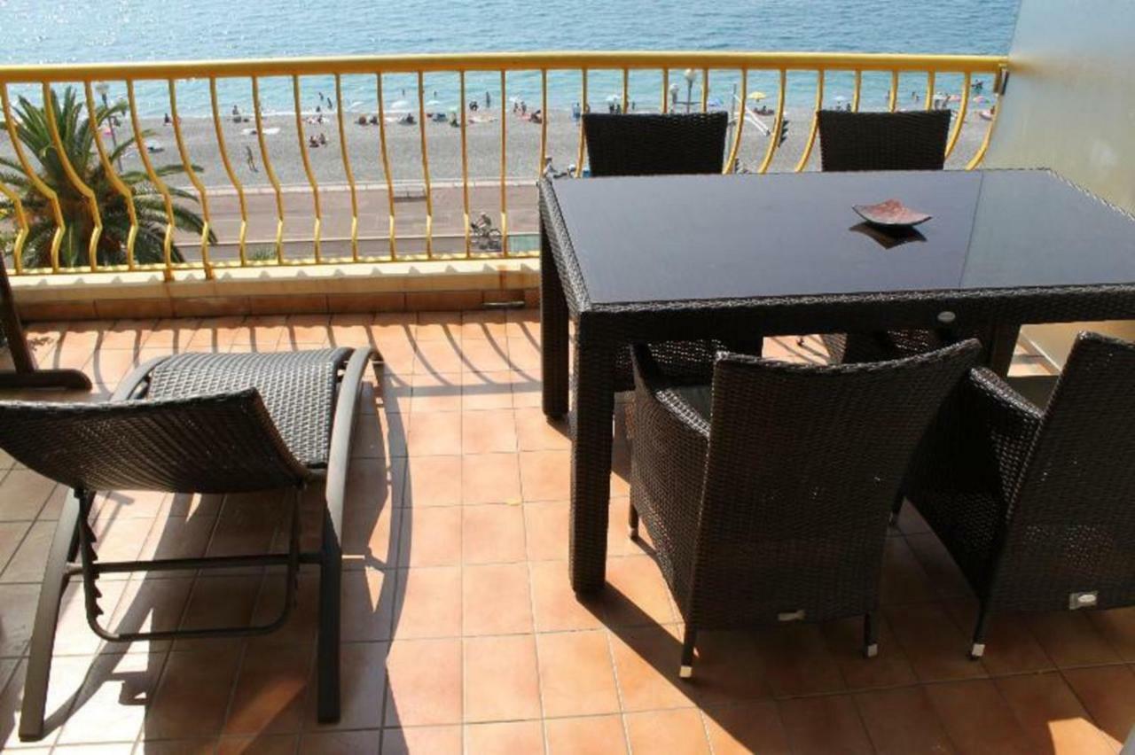 Beachfront Apartment Promenade Des Anglais Nizza Esterno foto
