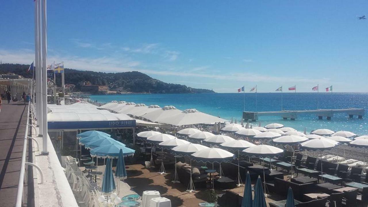Beachfront Apartment Promenade Des Anglais Nizza Esterno foto