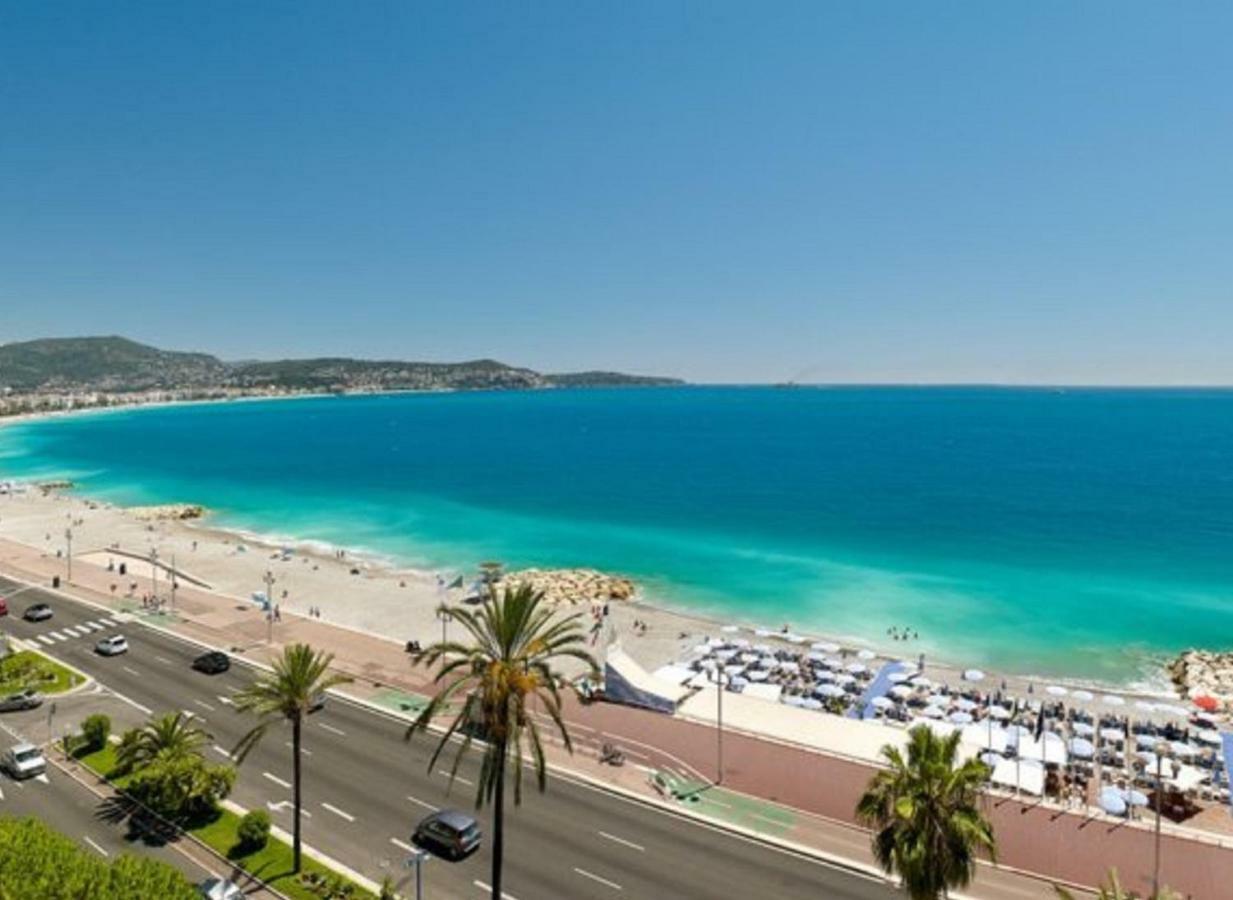 Beachfront Apartment Promenade Des Anglais Nizza Esterno foto