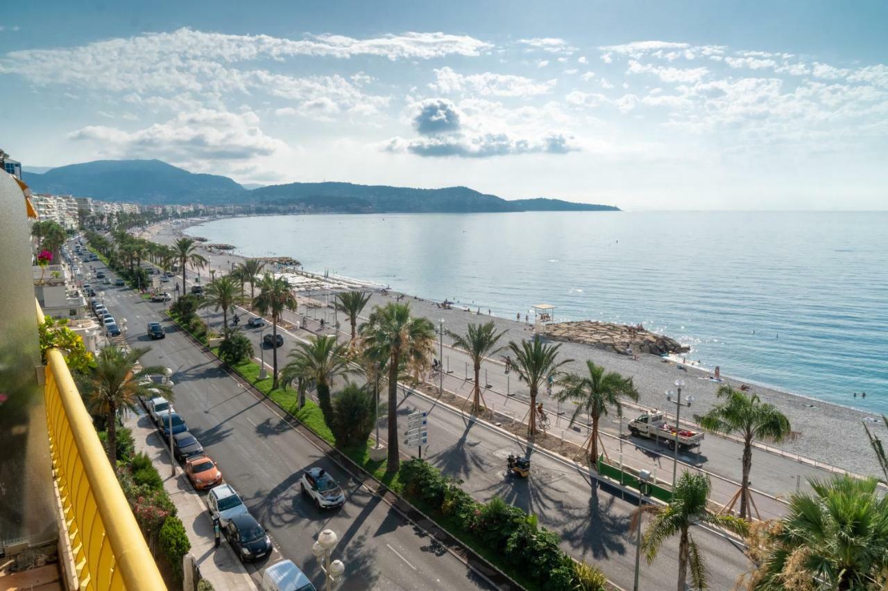 Beachfront Apartment Promenade Des Anglais Nizza Esterno foto