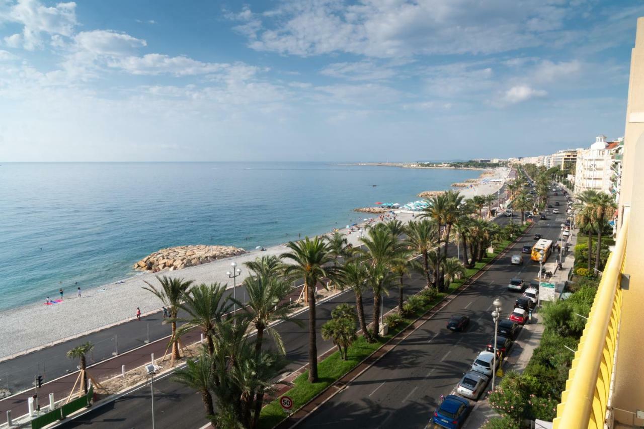 Beachfront Apartment Promenade Des Anglais Nizza Esterno foto